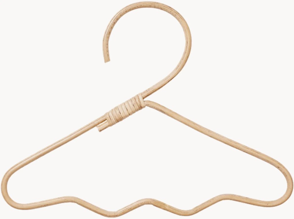 Cabide para crianças artesanal Wavi, conjunto de 3