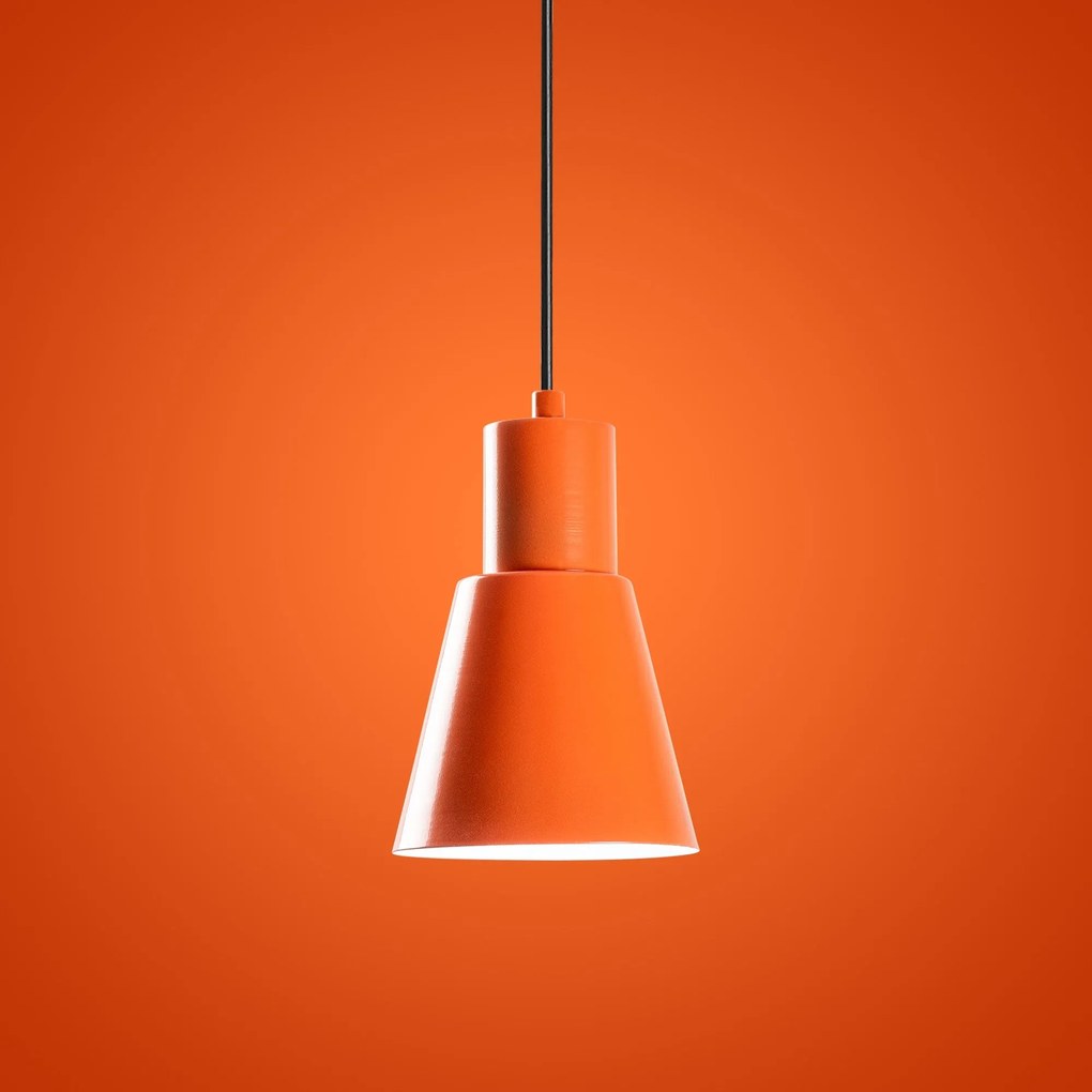 Candeeiro Chandelier Konikkem – Laranja – Ø14 h:20 cm