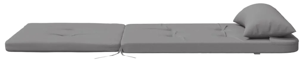 Almofadões p/ cadeira adirondack 2 pcs tecido oxford cinzento