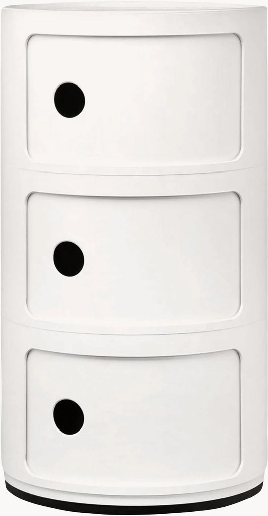 Armário de design Componibili, 3 elementos, Alt 59 cm
