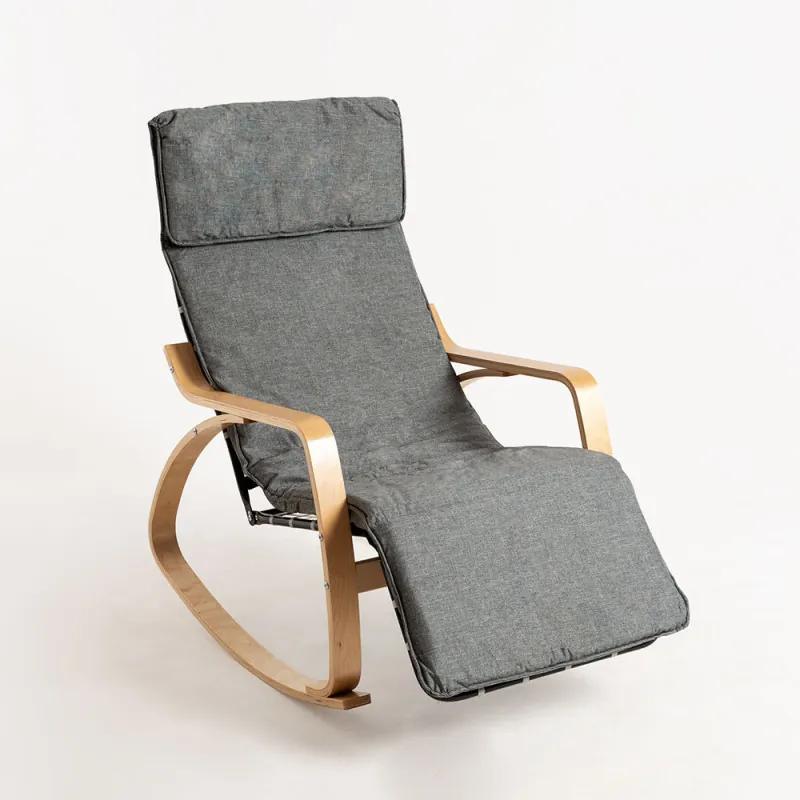 Cadeira de Balanco Konfor - Cinza escuro