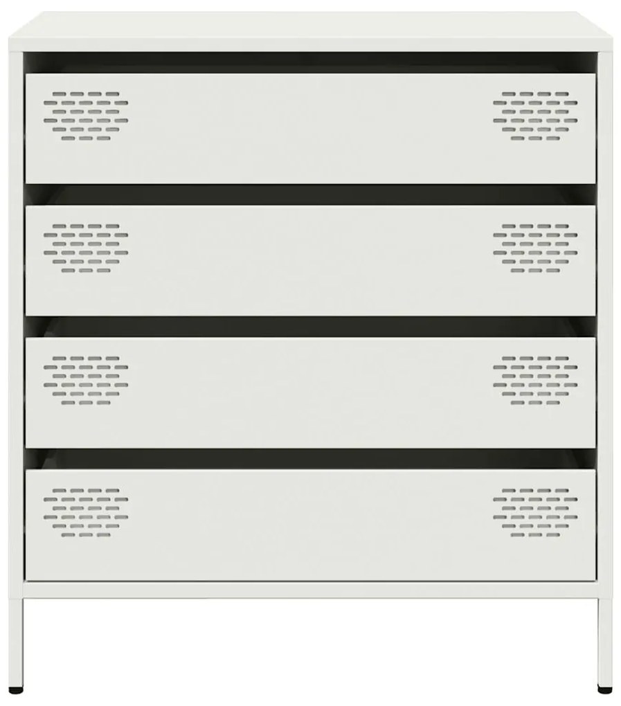 Aparador 68x39x73,5 cm aço laminado a frio branco