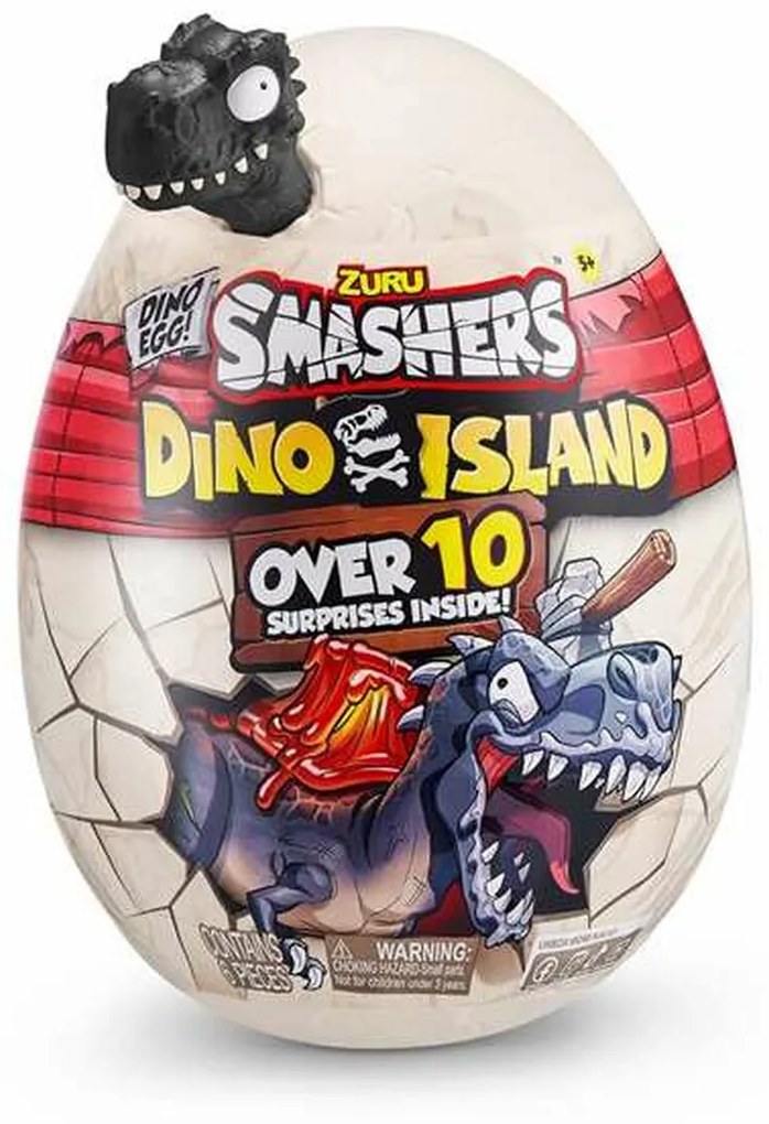 Ovo surpresa Bizak Zuru Smashers Island Dinossauro
