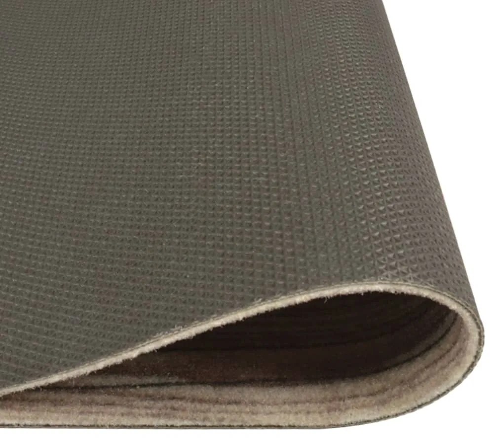 Tapete de cozinha lavável 60x180 cm veludo padrão cooking cinza