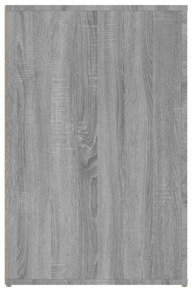 Secretária 100x49x75 cm derivados de madeira cinzento sonoma