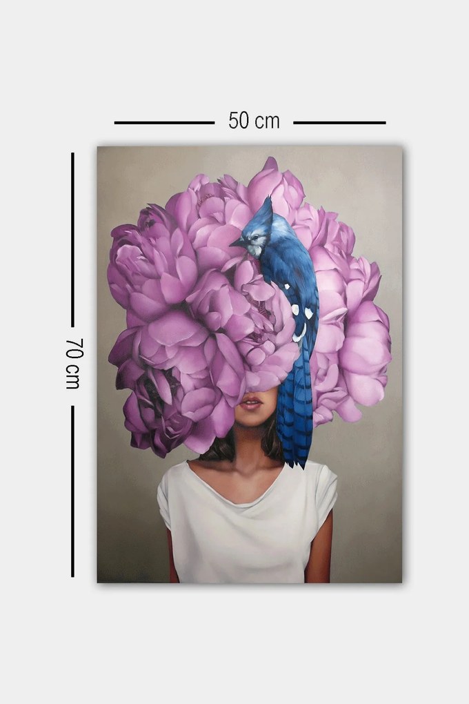 Pintura Decorativa em Tela 7436502942921 – Multicolor – 50 x 70 cm