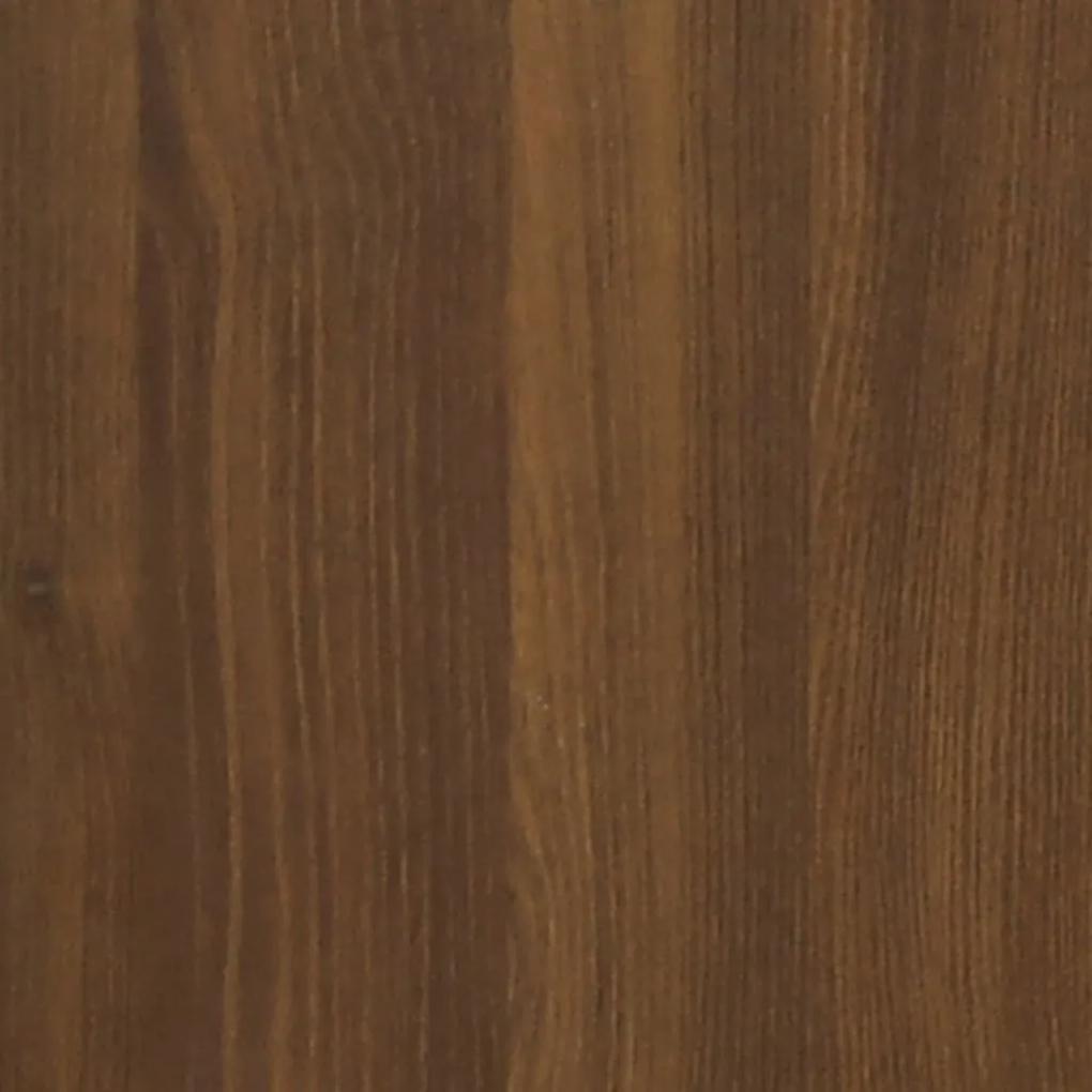 Sapateira 63x24x81 cm derivados de madeira carvalho castanho