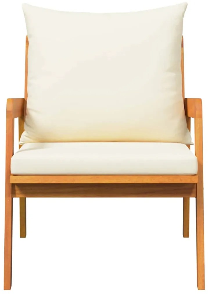 Cadeiras de Jardim 2 pcs 59.5x65x71.5 cm Madeira Sólida de Acácia