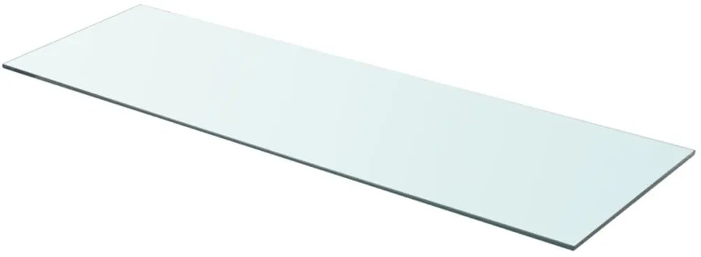 Prateleiras 2 pcs 90x30 cm vidro transparente