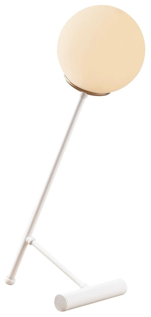 Candeeiro de Mesa Golf – Branco – 30 x 30 cm