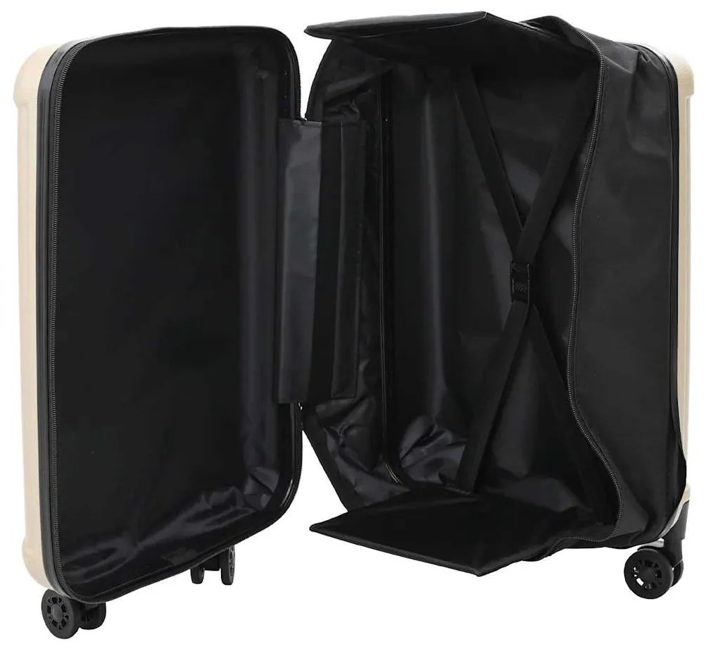 Mala Dobrável Casco Duro 20'' Champagne 34x23x55.5 cm ABS