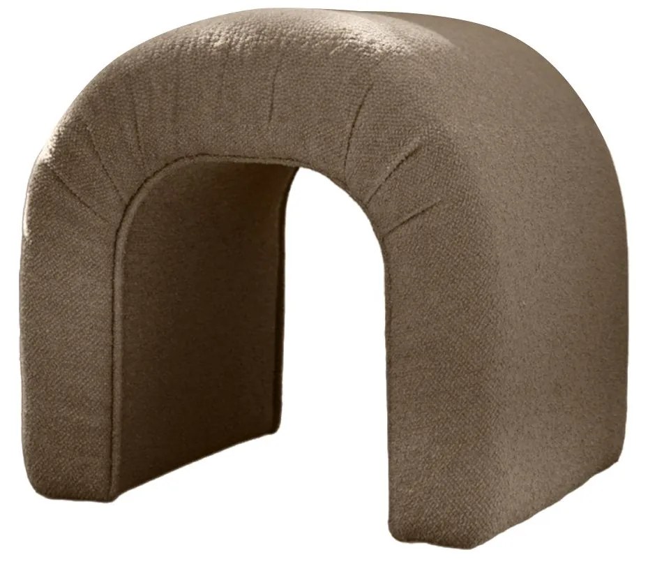 Pouffe Nu – Castanho – 51x45x46 cm