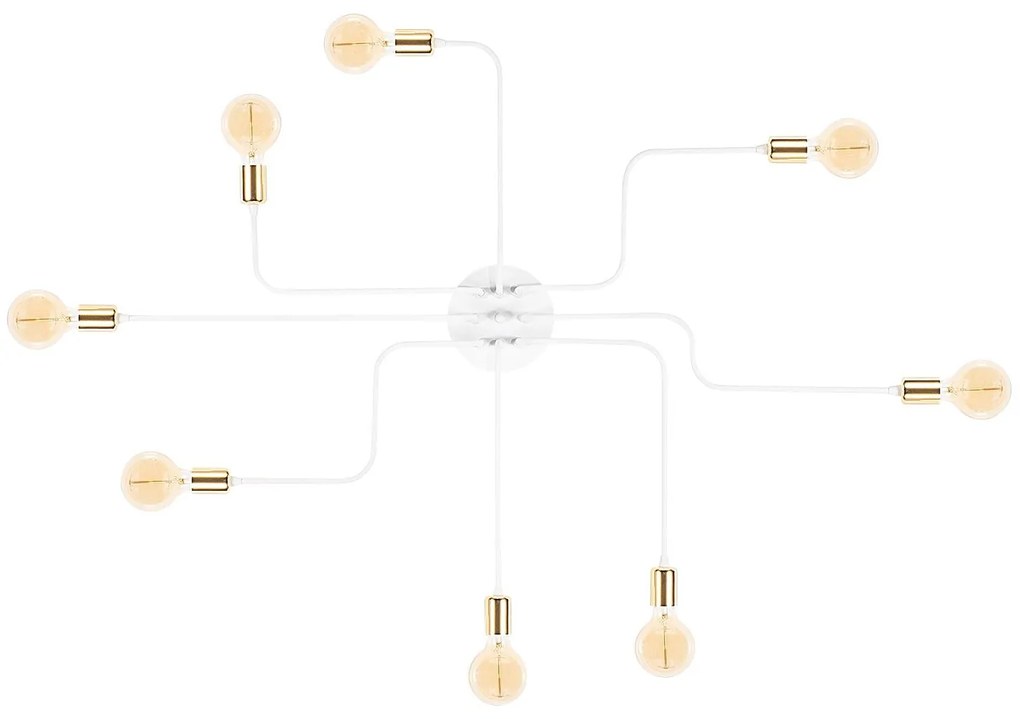 Candeeiro de Teto Truva – Branco – 140 cm