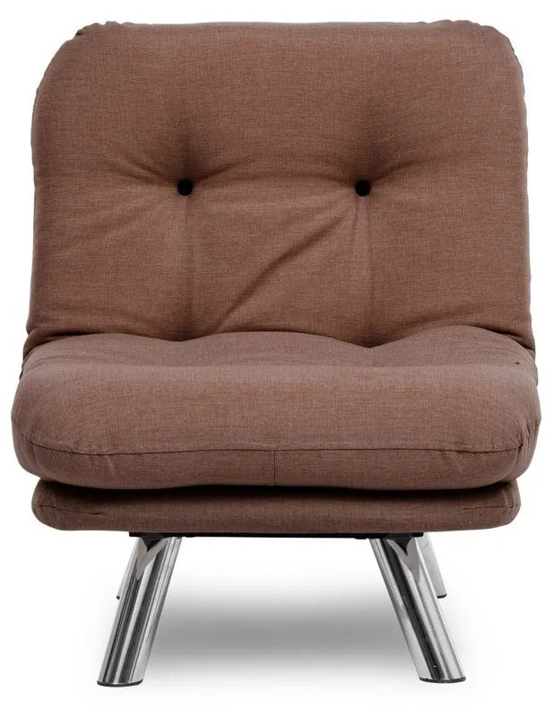 ****
Sofá-cama 1 lugar Misa – Castanho Claro – 110x70 cm
**
