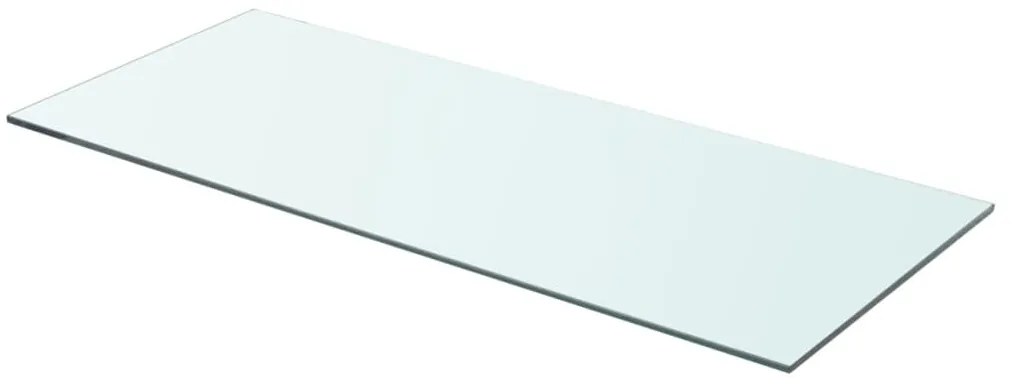 vidaXL Prateleira de vidro 70x30 cm transparente