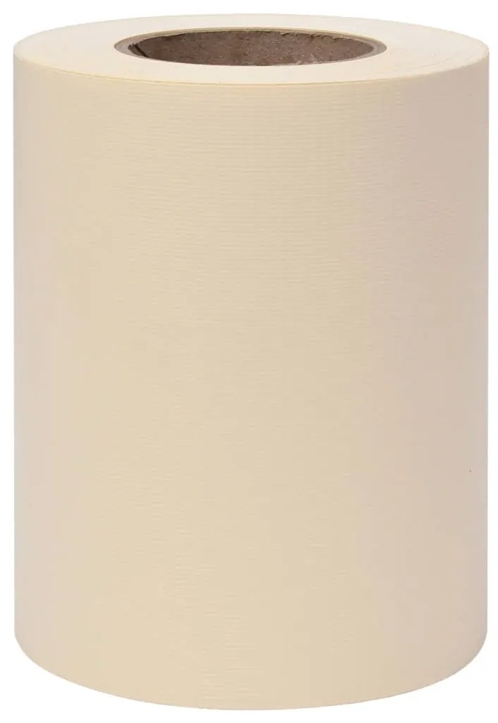 Painel de privacidade para jardim 35x0,19 m PVC creme