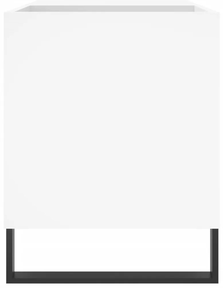 Armário para discos 85x38x48 cm derivados de madeira branco