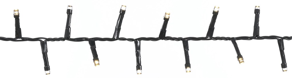 Luzes de corda verdes com 1000 LEDs brancos 20m IP44 - Prancer