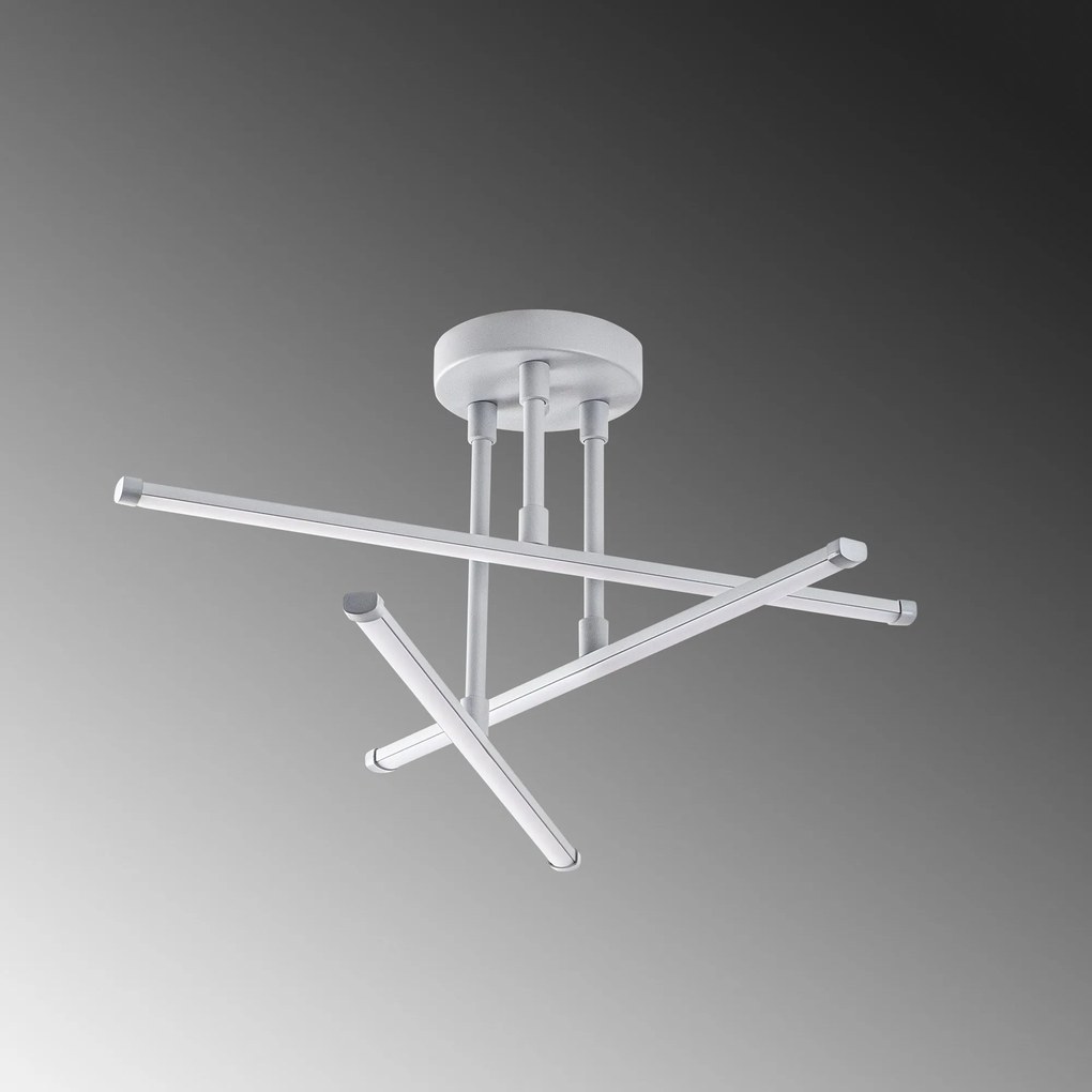 Candeeiro Chandelier Ledflower – Nardo Grey – 51x26x51 cm