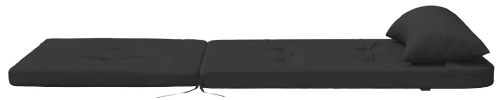 Almofadões p/ cadeira adirondack 2 pcs tecido oxford preto