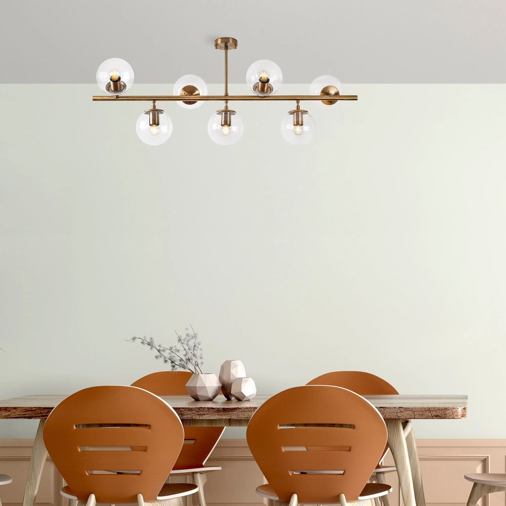 Candeeiro de Teto Fazli – Vintage – 113 x 40 x 46 cm