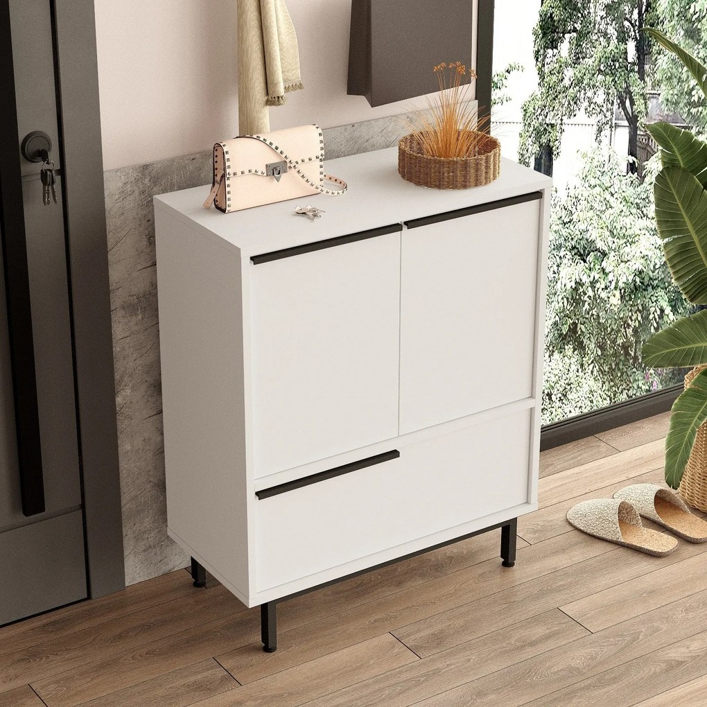 Sapateira ON8C – Branco – 74,8 cm x 90,4 cm x 35,5 cm