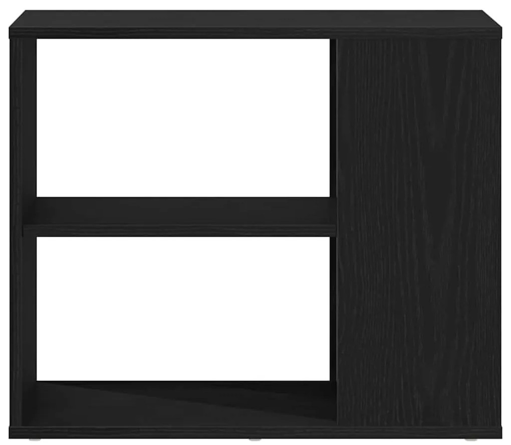 buffet vidaXL Carvalho Preto 60x30x50 cm Madeira engenheirada