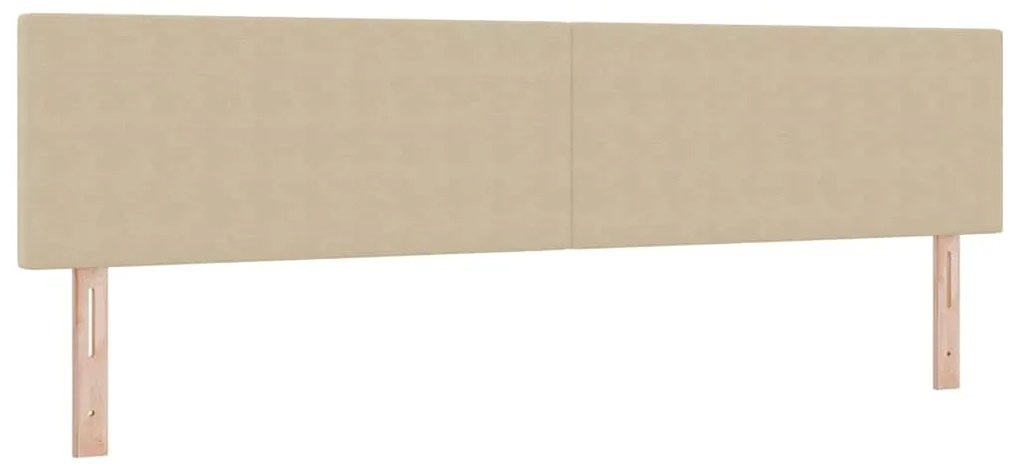 Cabeceira LED vidaXL Design Simples Verde Claro Cinza 100 cm Tecido Co