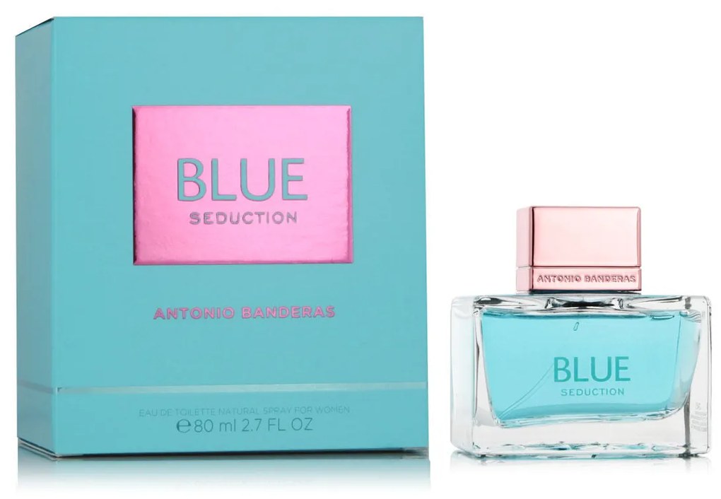 Perfume Mulher Antonio Banderas EDT Blue Seduction For Women 80 ml