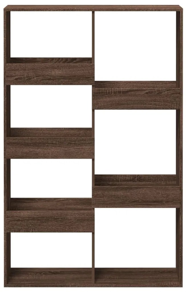Estante 100x33x155,5 cm derivados de madeira carvalho castanho