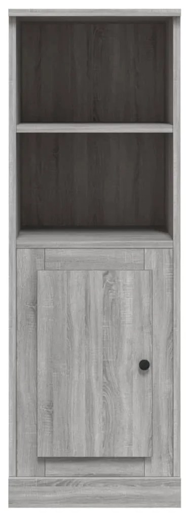 Aparador alto 36x35,5x103,5 cm derivados madeira cinza sonoma