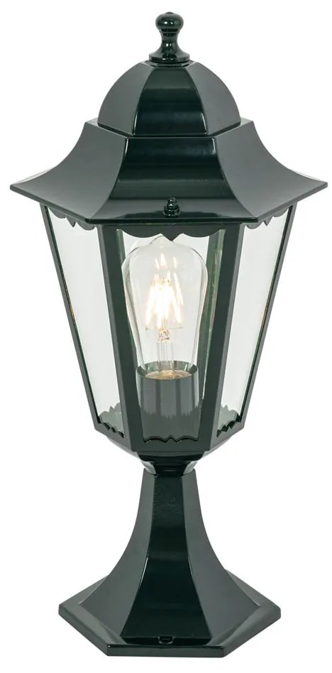 Base de lanterna clássica para exterior verde escuro IP44 - Nova Orleans