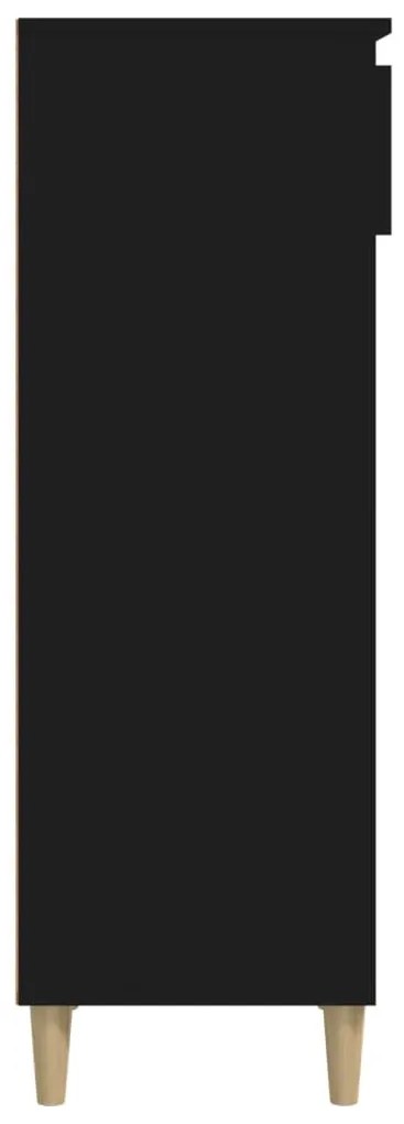 Sapateira 40x36x105 cm derivados de madeira preto