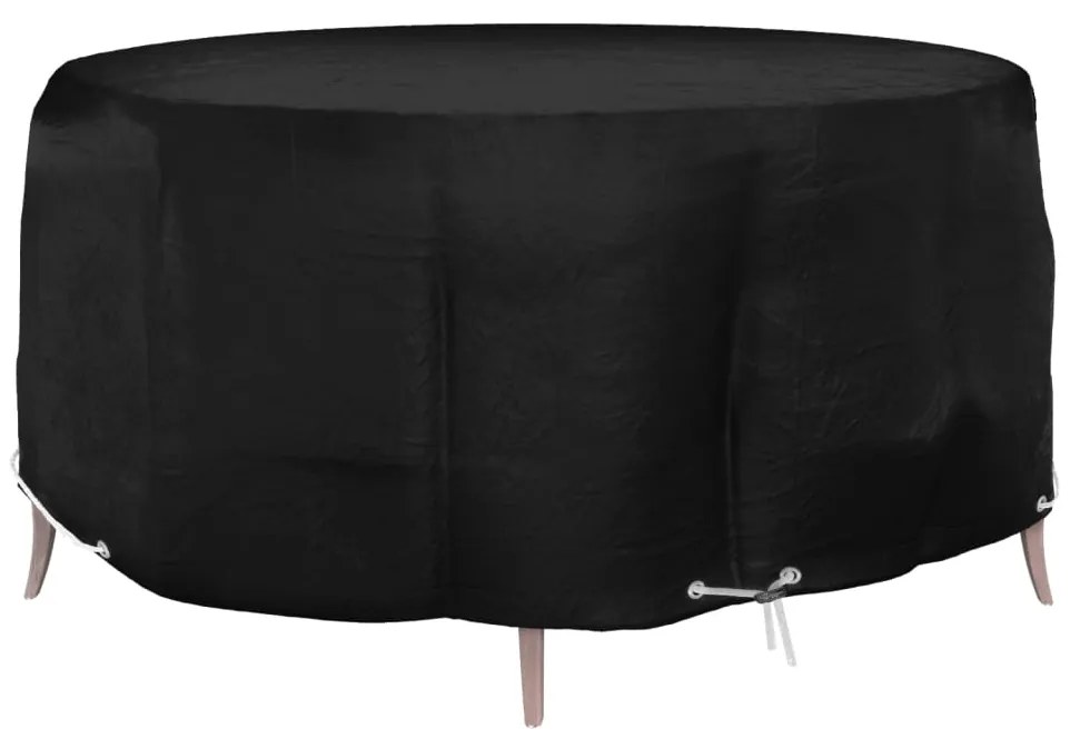 Capa para mobília de jardim 10 ilhós Ø260x90 cm redondo