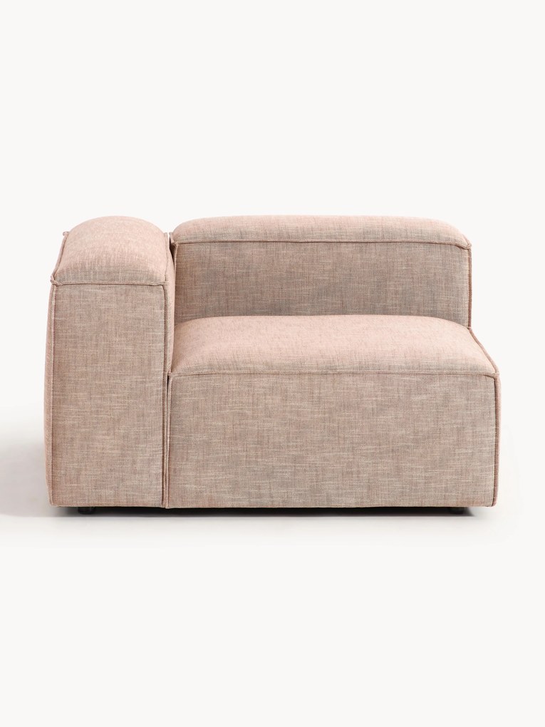 Módulo de canto em mistura de linho Lennon