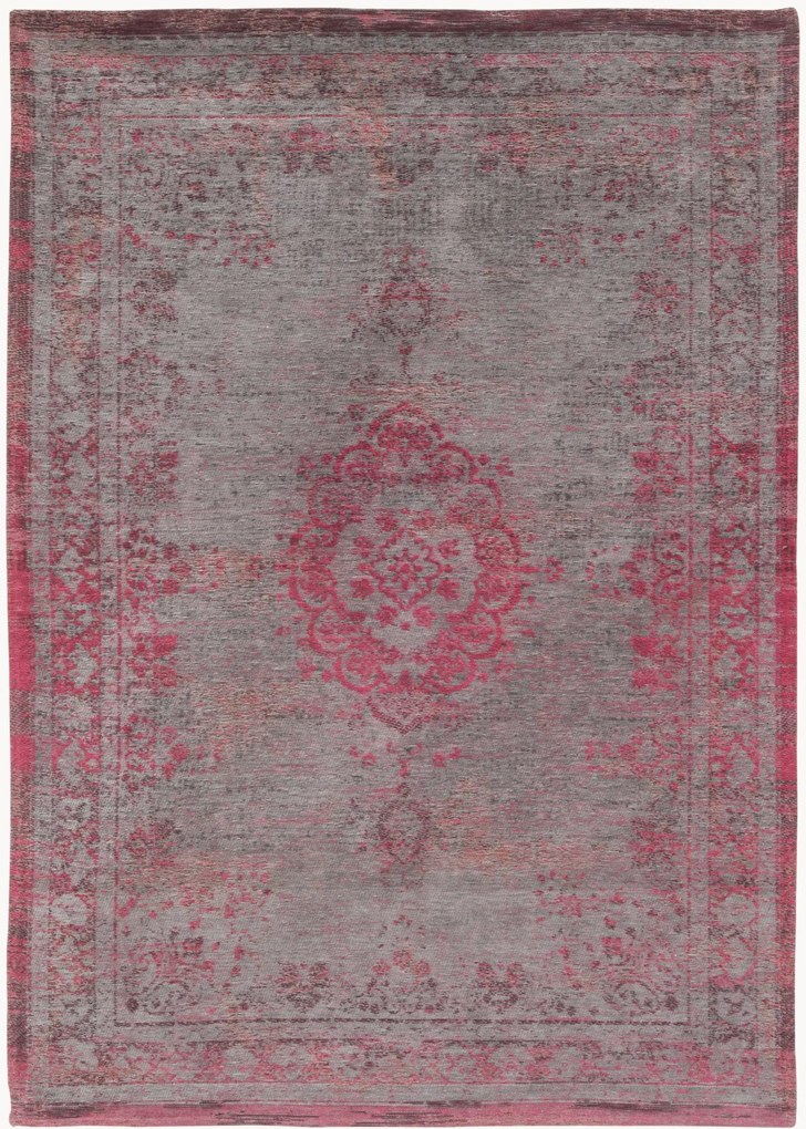 Tapete de pelo curto lavável para interior e exterior Pink Flash