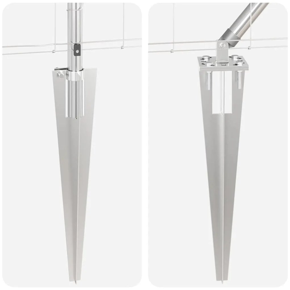 Cerca de Campo 1,5 x 50 m Aço Galvanizado