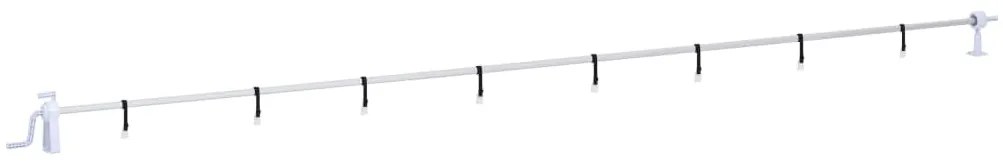 Enrolador para cobertura de piscina com base de plástico