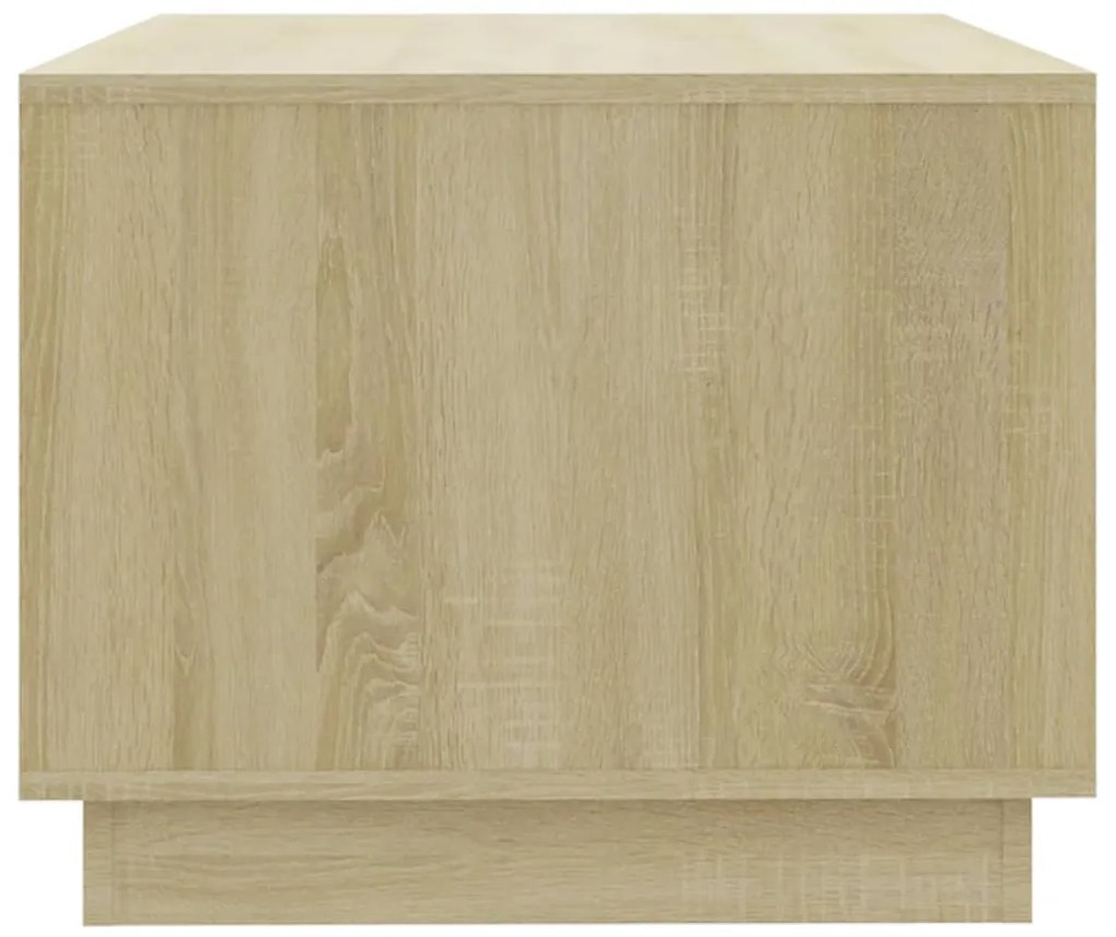 Mesa de centro derivados de madeira carvalho sonoma