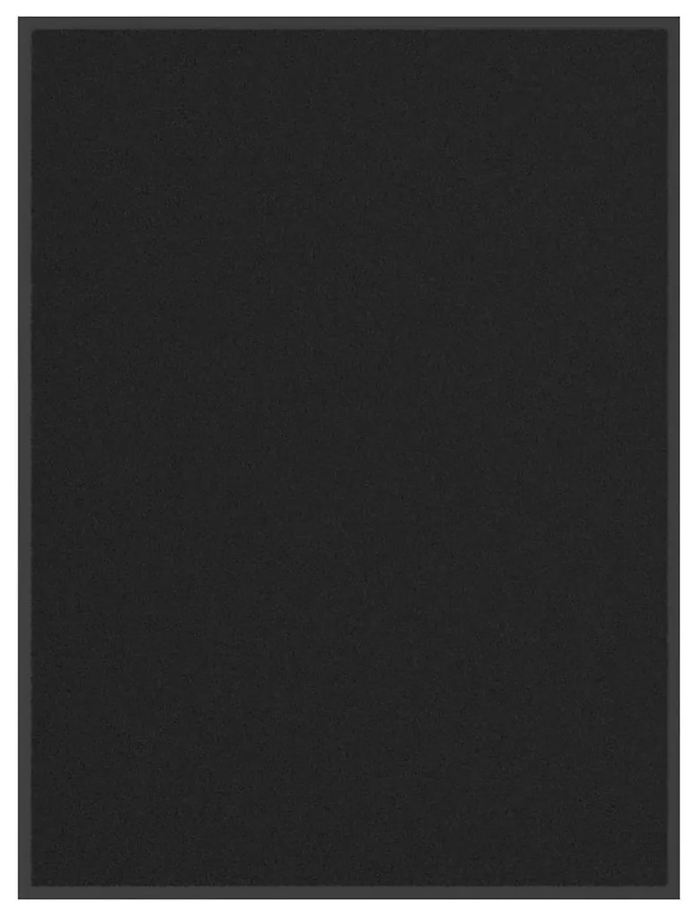 vidaXL Capacho 90x120 cm preto