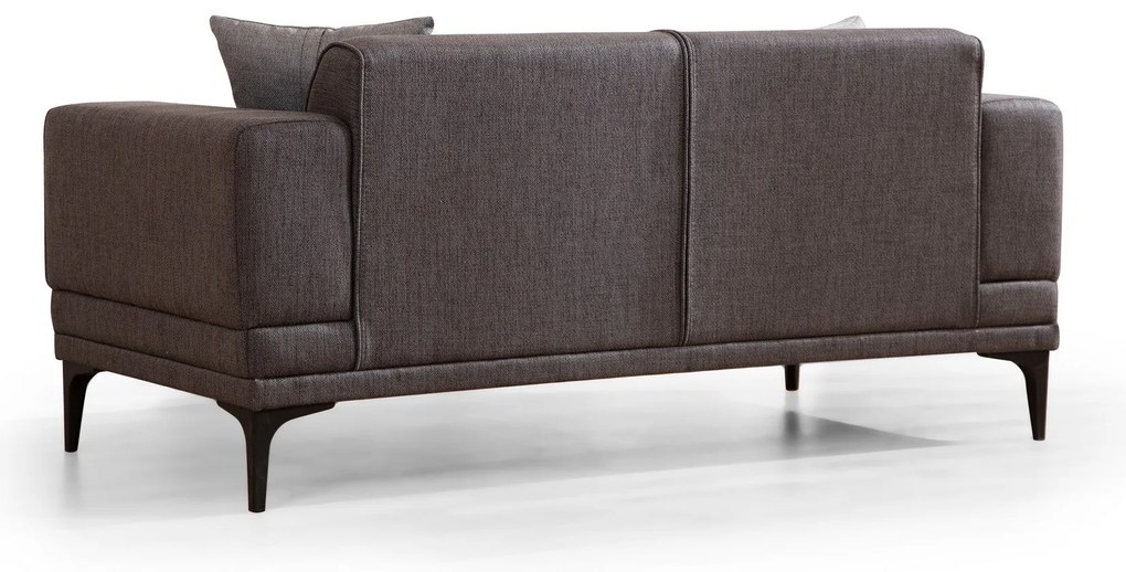 Sofá de 2 Lugares Horizon – Cinzento Escuro – 170 x 85 x 77 cm