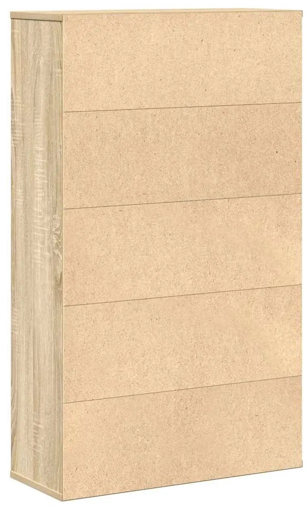 Estante 60x24x101,5 cm derivados de madeira carvalho sonoma