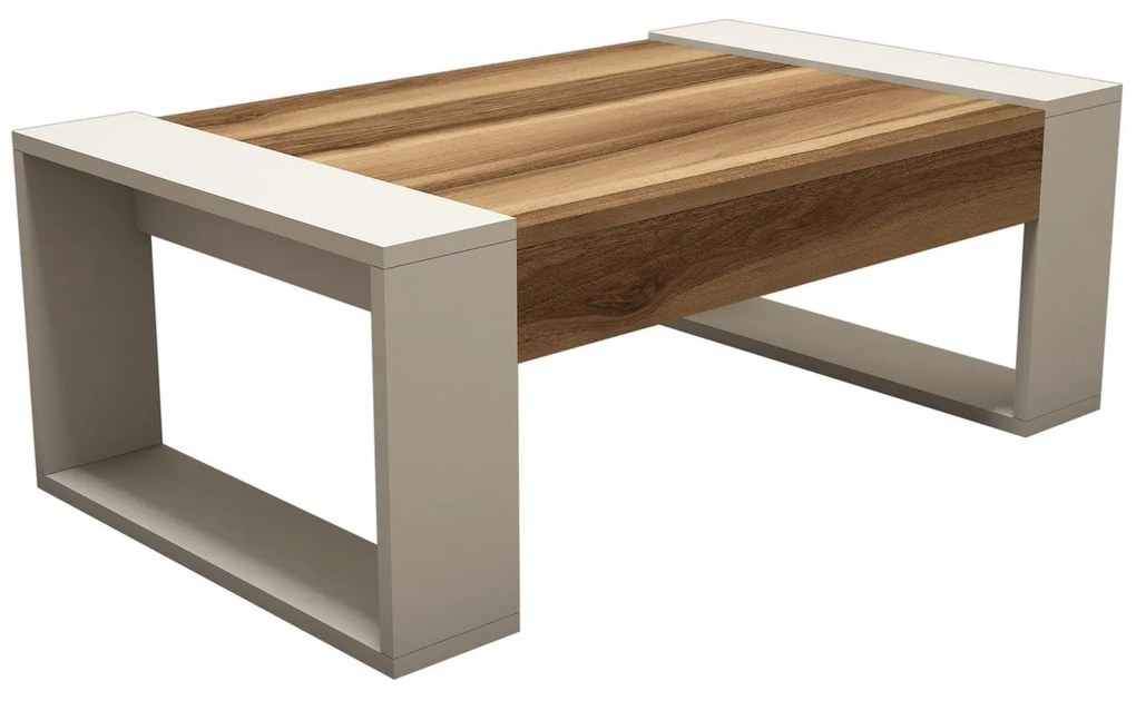 Mesa de Centro Venüs – Nogueira – 102x37,6x60 cm