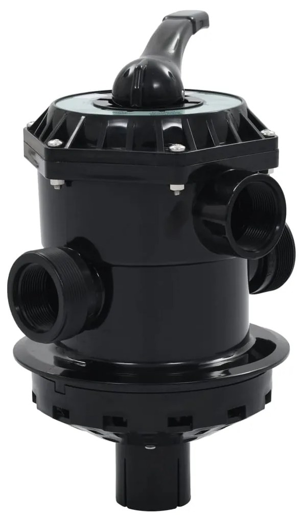 vidaXL Válvula multiportas para filtro de areia ABS 38 mm 6-vias