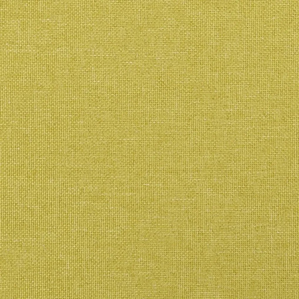 Apoio de pés 78x56x32 cm tecido verde