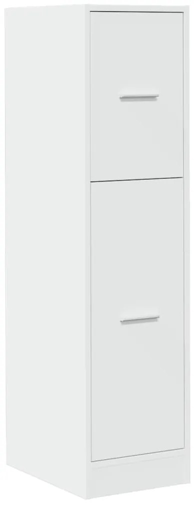 Armário boticário 30x41x118 cm derivados de madeira branco