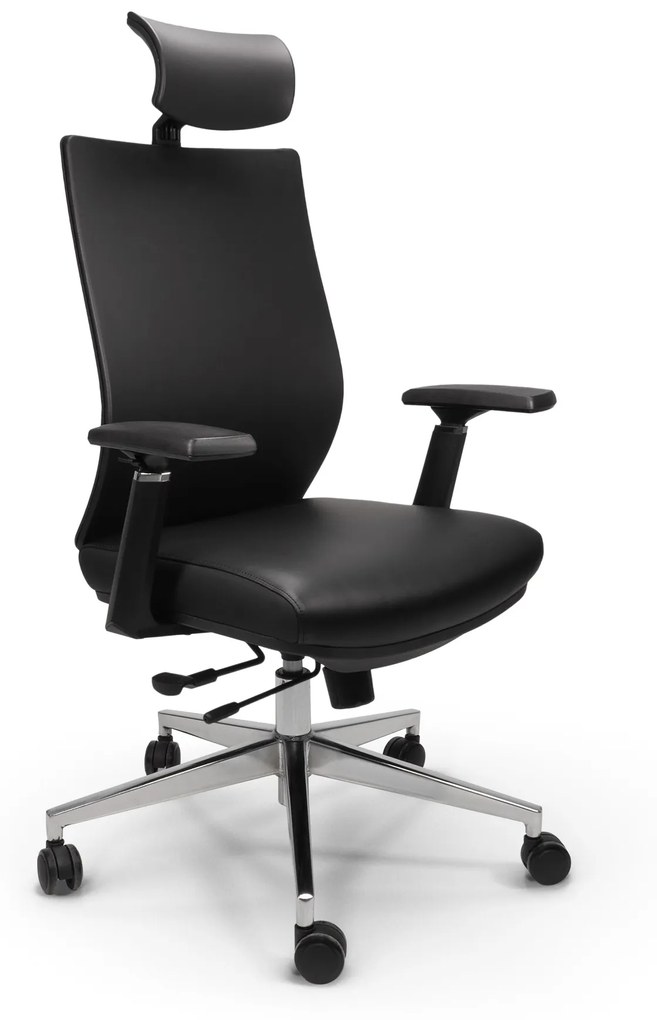 Cadeira Executiva Preta Marselha Riva Ultima Unidade