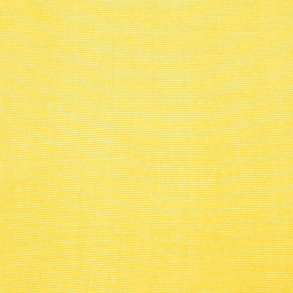 Cortinas de voile com ilhós 2 pcs amarelo