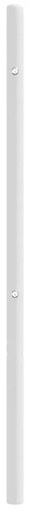 Cabeceira de cama 100 cm metal branco