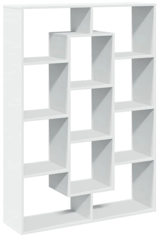 Estante 102x29x143 cm contraplacado branco